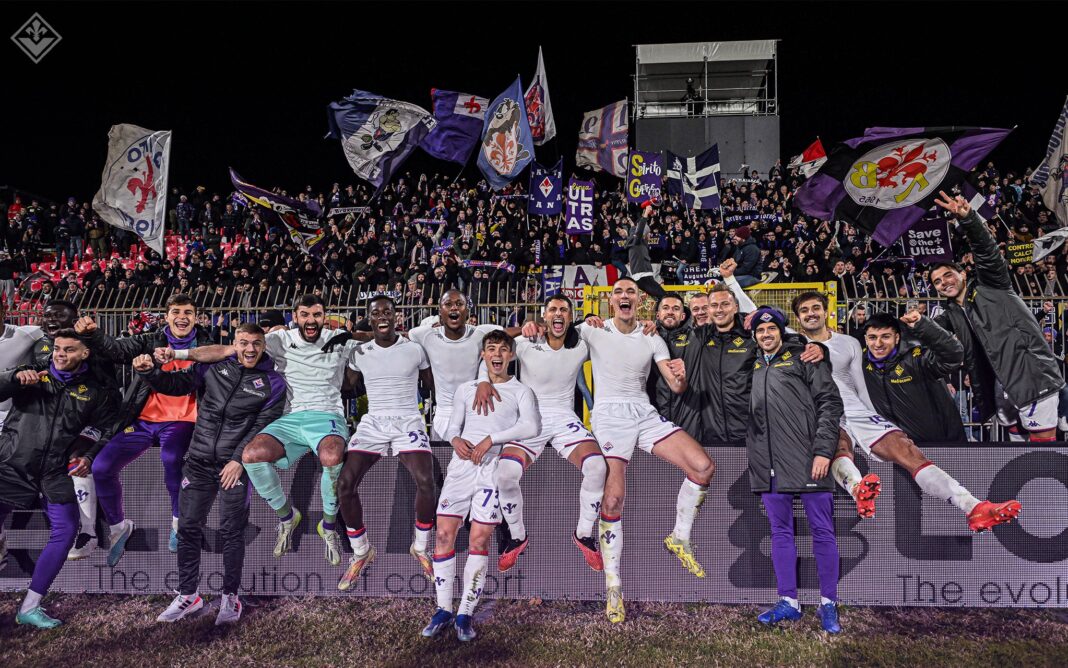 Monza-Fiorentina 0-1, Italiano: 