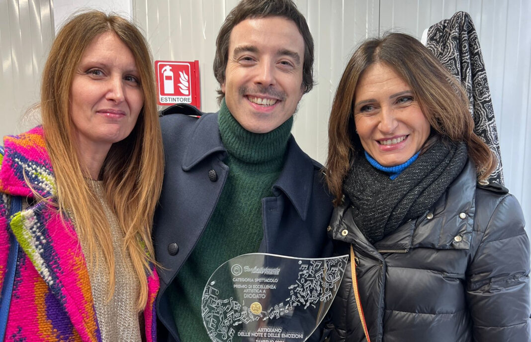 Sanremo 2024, a Diodato il premio di Confartigianato Firenze