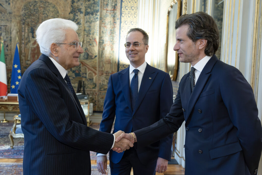 Mattarella riceve i vertici Piaggio, la società compie 140 anni