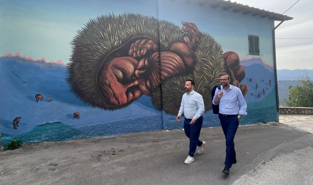 Garfagnana museo a cielo aperto, street art nei borghi